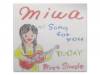song for you / TODAY[CD]miwa