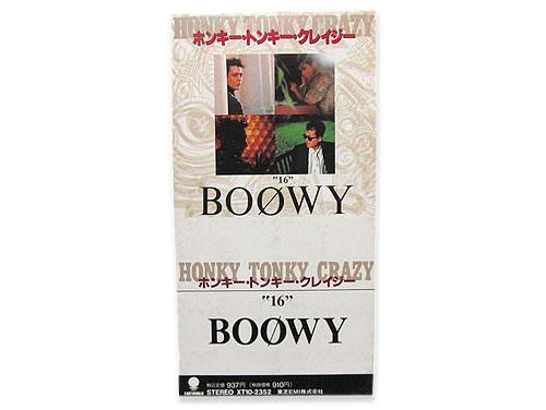 ホンキー・トンキー・クレイジー[廃盤CDS]／BOØWY｜原価マーケット