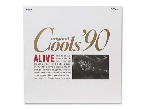 original COOLS'90 ALIVE[廃盤]／クールス｜原価マーケット