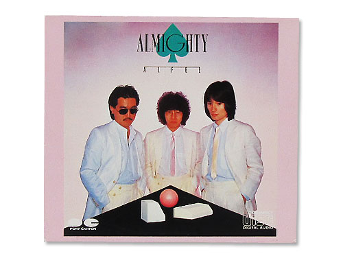 ALMIGHTY ALFEE 89年純金蒸着CD盤[廃盤]／THE ALFEE｜原価マーケット