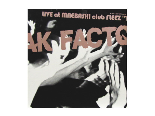 LIVE at MAEBASHI club FLEEZ“The Last Day”(通常盤)[廃盤]／G-FREAK